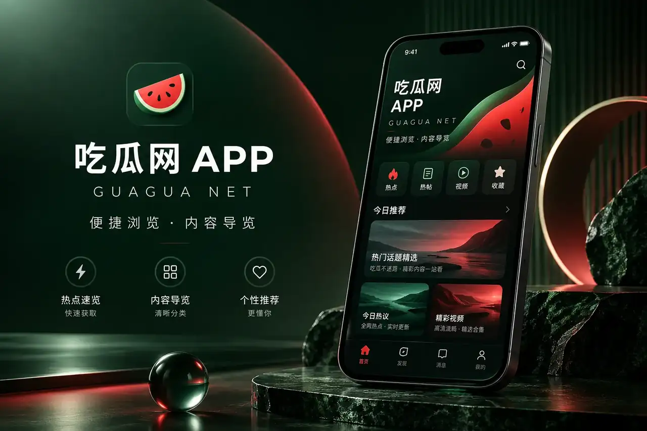 吃瓜网移动端阅读示意